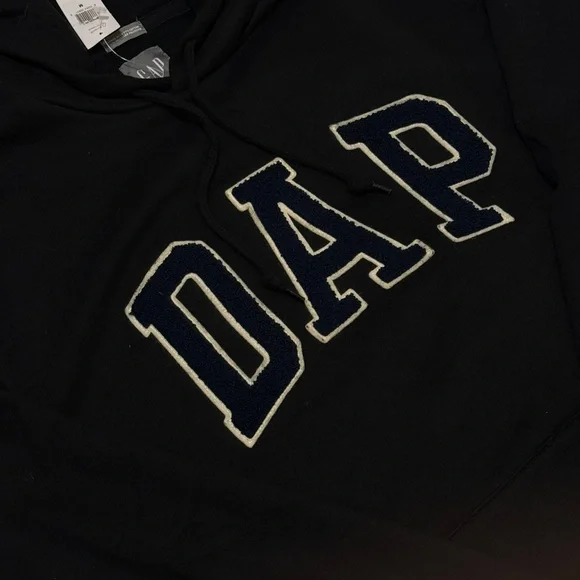 Limited edition black hoodie GAP x Dapper Dan